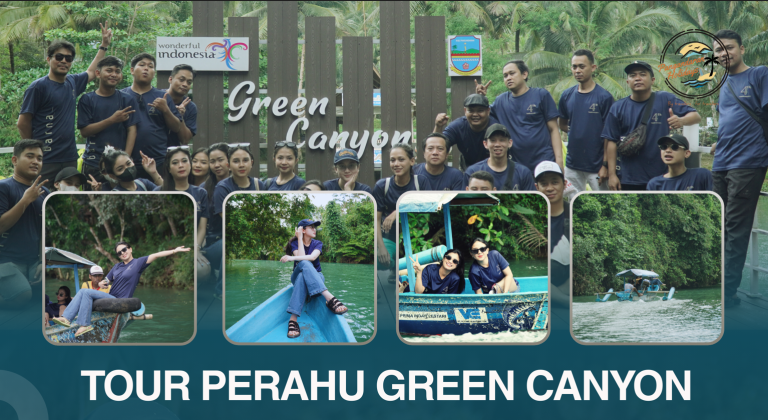 Tour perahu green canyon