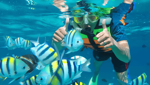snorkeling pangandaran